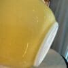 A close up of the bowl on the table