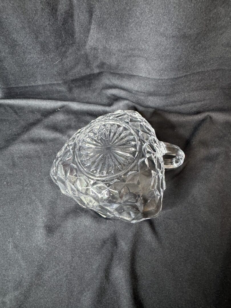 Vintage Triangular Nappy Dish by Fostoria - Image 4