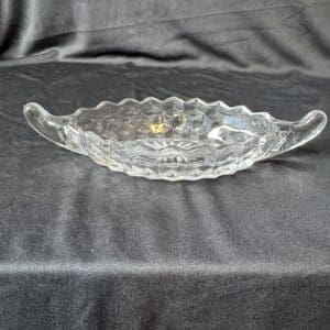 Elegant Fostoria American Relish Dish